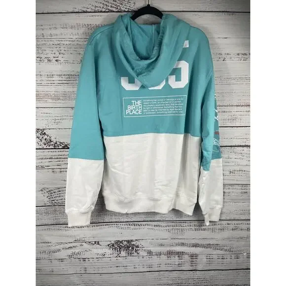 The Birth Place Sweatshirt Set Men's Medium Hoodie Joggers 24/7 365 USA - Picture 6 of 13